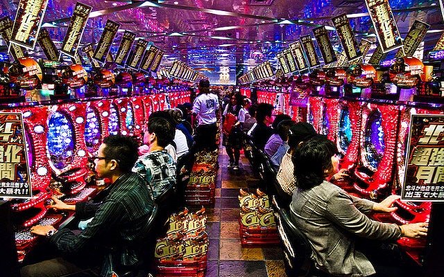 In Japan is Pachinko erg populair